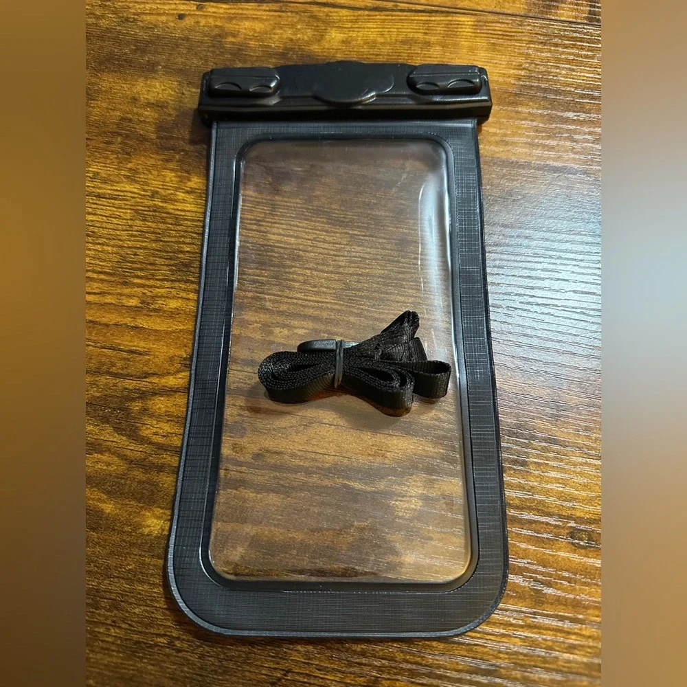 Universal Black Waterproof Phone Pouch